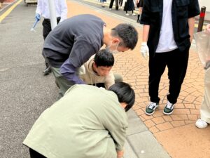 🧹【地域とつながる活動】福岡市道路サポーター清掃ボランティアを行います！